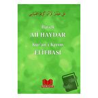 Ali Haydar Elifbası İlaveli