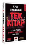 2024 KPSS Eğitim Bilimleri Anahtar Serisi Tüm Dersler Tek Kitap Konu Özetli Tamamı Çözümlü Soru Bankası