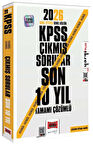 Yargı 2026 KPSS Genel Yetenek Genel Kültür Çıkmış Sorular Son 10 Yıl Fasikül Çözümlü Yargı Yayınları