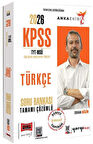 Yargı 2026 KPSS YKS TYT MSÜ Türkçe Soru Bankası Çözümlü Anka Ekibi - Orhan Bilir Yargı Yayınları