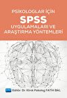 Psikologlar İçin SPSS Uygulamaları ve Araştırma Yöntemleri