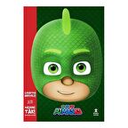 Maskeni Tak - Pjmasks Kertenkele Çocuk Boyama Kitabı