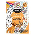 Disney Hayvancıklar - Renkler Çıldırdı! Çıkartmalı Boyama Partisi