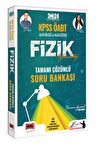 2024 KPSS ÖABT Fizik Öğretmenliği Tamamı Çözümlü Soru Bankası