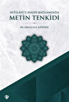 İhtilafül Hadis Bağlamında Metin Tenkidi / Dr. Abdulcelil Alpkıray