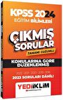 2024 KPSS Eğitim Bilimleri Konularına Göre Tamamı Çözümlü Çıkmış Sorular