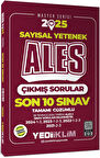 Yediiklim 2025 ALES Sayısal Yetenek Son 10 Sınav Tamamı Çözümlü Çıkmış Sorular