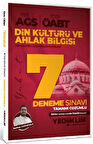 2025 MEB AGS ÖABT Din Kültürü ve Ahlak Bilgisi Öğretmenliği Tamamı Çözümlü 7 Deneme Sınavı