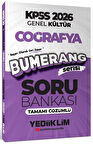 Yediiklim 2026 KPSS Coğrafya Bumerang Soru Bankası Çözümlü