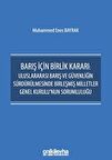 Barış İçin Birlik Kararı