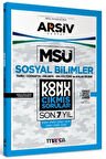 MSÜ Sosyal Bilimler Konu Konu Çıkmış Sorular Son 7 Yıl