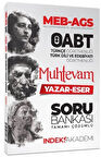 2025 ÖABT Türkçe-Türk Dili Edebiyatı Muhtevam Yazar Eser Soru Bankası Çözümlü