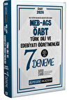 2026 MEB AGS ÖABT Türk Dili Ve Edebiyatı Öğretmenliği Tamamı Çözümlü 7 Deneme