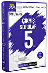 Pegem 2026 KPSS Ön Lisans Çıkmış Sorular Son 5 Yıl Çözümlü Pegem Akademi Yayınları