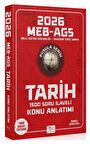 CBA Yayınları 2026 MEB-AGS Tarihin Pusulası Konu Anlatımı - İsmail Adıgüzel CBA Yayınları
