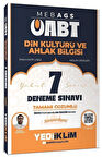 Yediiklim 2026 ÖABT MEB-AGS Din Kültürü ve Ahlak Bilgisi Öğretmenliği 7 Deneme Çözümlü - Burhan Karakışla Yediiklim Yayınları