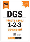 2025 DGS Tamamı Çözümlü Türkiye Geneli 1-2-3 (3'lü Deneme Seti)