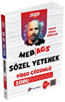 2025 MEB AGS Sözel Yetenek Tamamı Video Çözümlü Soru Bankası Dizgi Kitap