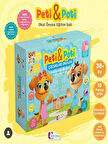 Peti ve Poti 3-4 Yaş Okul Öncesi Eğitim Seti Mor Elma Yayıncılık