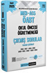 2025 MEB-AGS-ÖABT Okul Öncesi Öğretmenliği Çıkmış Sorular