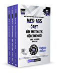 2025 MEB-AGS-ÖABT Lise Matematik Öğretmenliği Konu Anlatımlı (3 kitap)