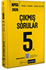 2026 KPSS Genel Yetenek Genel Kültür Tamamı Çözümlü Çıkmış Sorular Son 5 Yıl