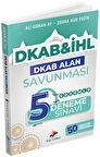 2025 DKAB İHL DKAB Alan Savunması Tamamı Çözümlü 5 Deneme Sınavı Dizgi Kitap