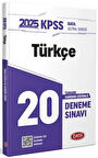 2025 KPSS Ultra Serisi Türkçe 20 Deneme Sınavı