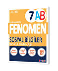 Fenomen Okul 2025 7. Sınıf Sosyal Bilgiler A-B Serisi Konu Özetli Soru Bankası