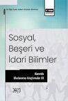 Sosyal, Beşeri ve İdari Bilimler Alanında Araştırmalar XX
