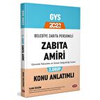 Belediye Zabıta Personeli Zabıta Amiri 10. Grup Konu Anlatımlı