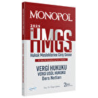  HMGS Vergi Hukuku Vergi Usul Hukuku Ders Notları 2. Baskı Monopol Yayınları