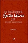 Doğu Türkçesi ile Yazılmış Bir Kasîde-i Bürde Şerhi