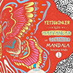 Mor Elma Yayınları Yetişkinler İçin Hayvanlar Ve Desenler Mandala Boyama Kitabı-1