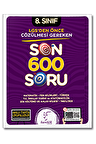 8. Sınıf LGS'den Önce Çözülmesi Gereken Son 600 Soru