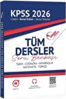 2026 KPSS Genel Yetenek Genel Kültür Tüm Dersler Lisans Soru Bankası Çözümlü Doktrin Yayınları
