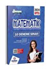 2024 KPSS Başucu Serisi Matematik Çözümlü 10 Deneme Sınavı