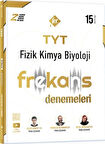 TYT Fizik Kimya Biyoloji FKB 15 li Frekans Denemeleri KR Akadem