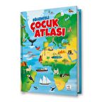 Eğlenceli Çocuk Atlası (Dev Boy, Karton Kapak, Renkli, Eğlenceli, Eğitici)