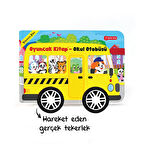 Yükselen Zeka Oyuncak Kitap - Okul Otobüsü (Gerçek Tekerlekli)