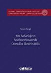 Kıta Sahanlığının Sınırlandırılmasında Orantılılık İlkesinin Rolü İstanbul Üniversitesi Hukuk Fakültesi Kamu Hukuku Yüksek Lisans Tezleri Dizisi No: 5