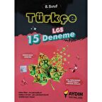 LGS 8. Sınıf Türkçe 15 Deneme