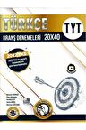 TYT Türkçe 20 x 40 Branş Denemeleri Bilgi Sarmal Yayınları