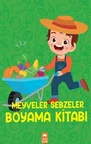 Meyveler Sebzeler Boyama Kitabı