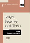 Sosyal Beşeri Ve İdari Bilimler Alanında Uluslararası Araştırmalar XII