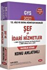 T.C. Aile ve Sosyal Hizmetler Bakanlığı GYS Şef ve İdari Hizmetler Hazırlık Kitabı Konu Anlatımlı