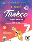FİT YAYINLARI 7. Sınıf Türkçe Föy İzleme Testleri 44 Fasikül