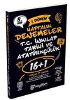 8. Sınıf LGS T.C. İnkılap Tarihi Ve Atatürkçülük 1. Dönem 16+1 Haftalık Kazanım Denemeleri