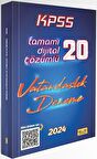 2024 KPSS Vatandaşlık Tamamı Dijital Çözümlü 20 Deneme Makro Kitabevi