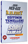 Yönerge 2026 MEB-AGS Eğitimin Temelleri ve Türk Milli Eğitim Sistemi İlelebet Soru Bankası Çözümlü Yönerge Yayınları
